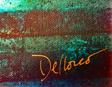 Alone With You Chris Dellorco Canvas Giclée Print Artist Hand Signed and Numbered