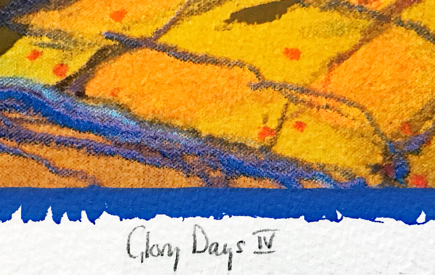Glory Days IV B H Brody Serigraph Print Artist Hand Signed and Numbered