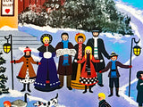 Moonlight Merriment Jane Wooster Scott Lithograph Print Artist Hand Signed and Numbered