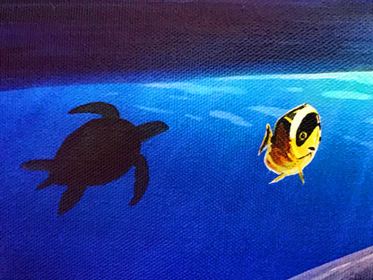 Moonlight Celebration Wyland Canvas Giclée Print Artist Hand Signed and Numbered