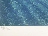 La Plage de la Baule Fanch Ledan Artist Proof Lithograph Print Hand Signed and AP Numbered
