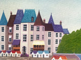 La Plage de la Baule Fanch Ledan Artist Proof Lithograph Print Hand Signed and AP Numbered