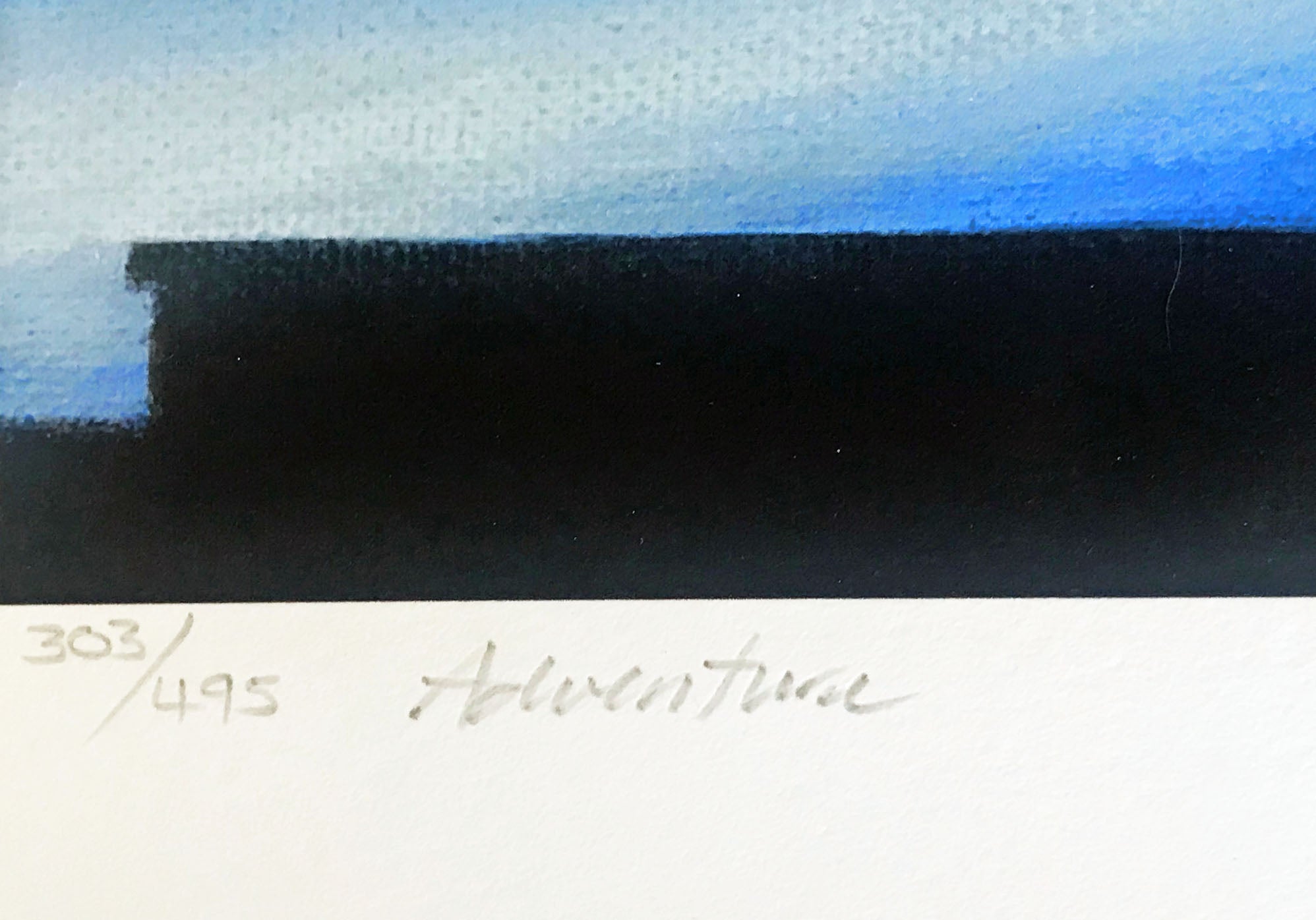 Adventure Berit Kruger Johnsen Giclée Print Artist Hand Signed Numbered and Framed