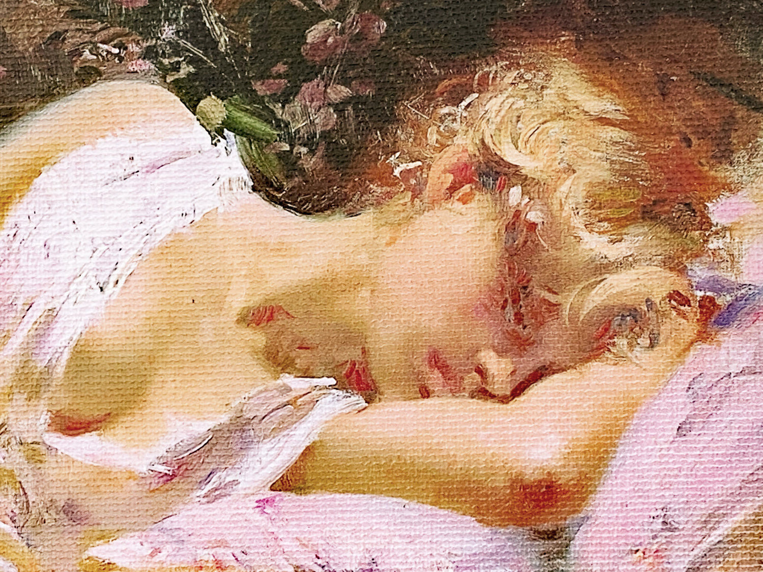 Day Dream Pino Daeni Canvas Giclée Print Artist Hand Signed and Numbered
