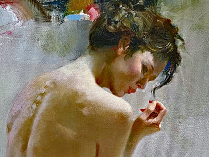 Purity Pino Daeni Canvas Giclée Print Artist Hand Signed Numbered and Framed