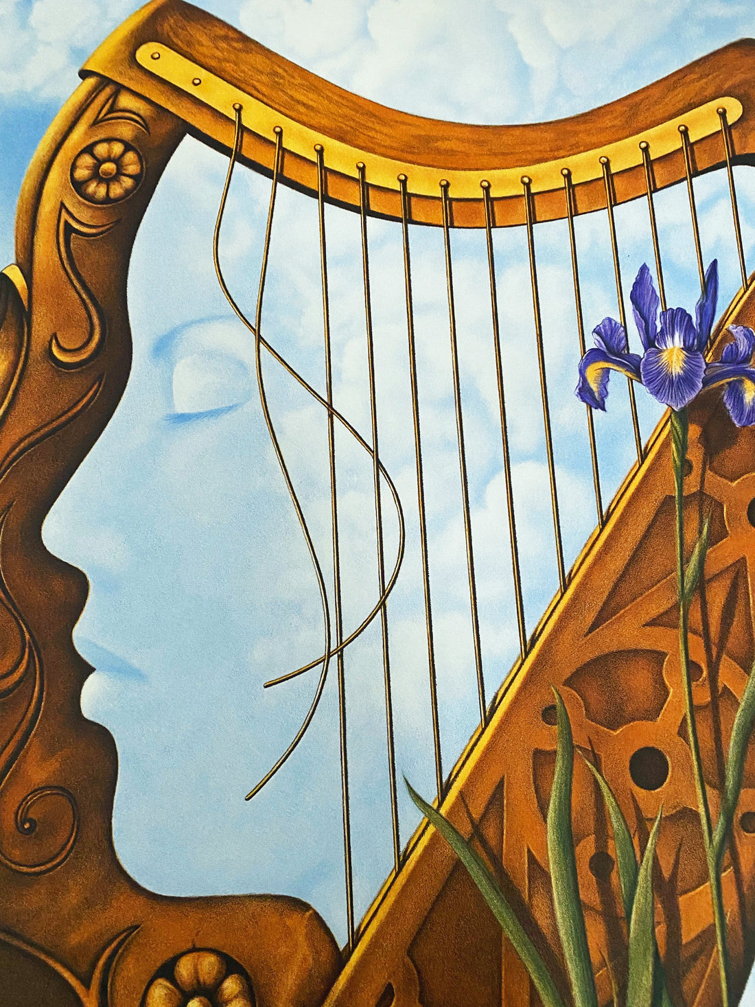 Nostalgia in Slow Motion Rafal Olbinski Hand Pulled Lithograph Print Artist Hand Signed and Numbered