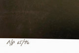 5:00 AM Larry Fanning Artist Proof Lithograph on Paper Artist Hand Signed and AP Numbered