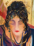 Aegean Legend Janet Treby Artist Proof Serigraph Print Artist Hand Signed and AP Numbered