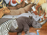  Noah and the Animals Tony Chen Artist Proof Lithograph on Paper Artist Hand Signed and AP Numbered