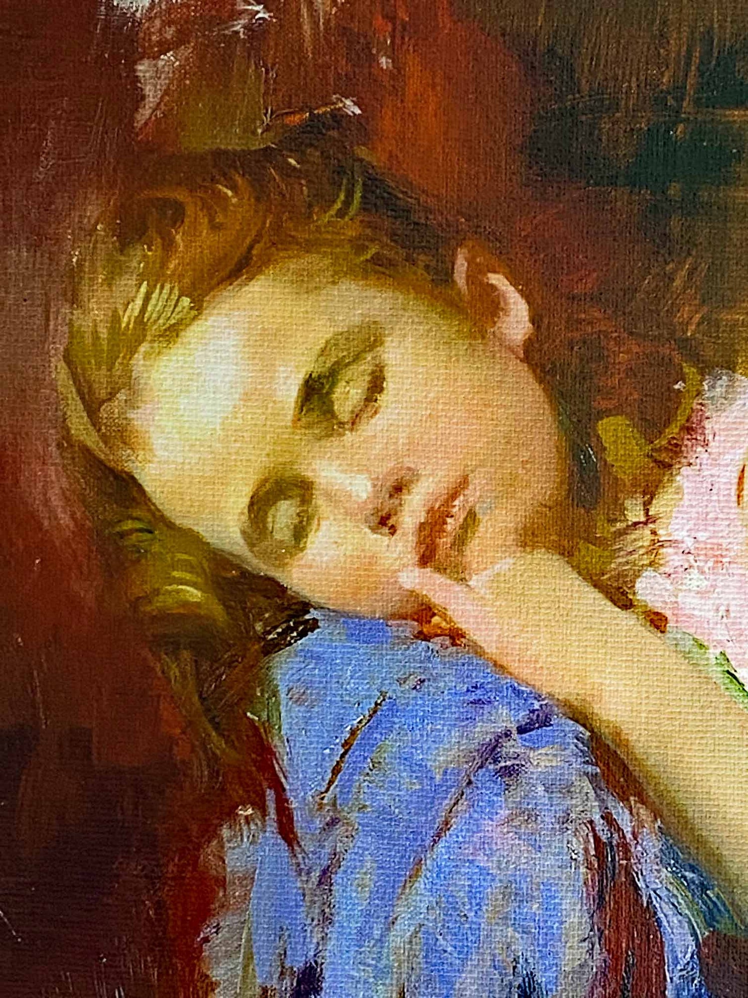 Party Dreams Pino Daeni Canvas Giclée Print Artist Hand Signed and Numbered