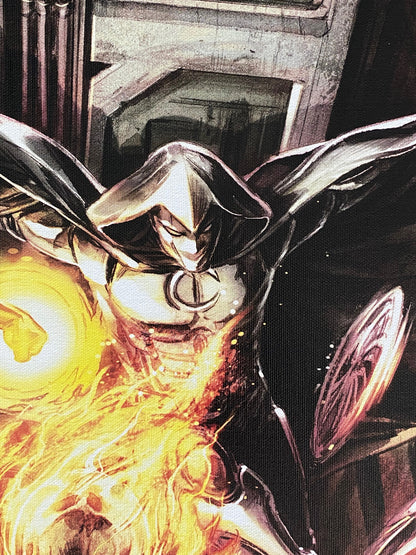 Heroes For Hire 1 Marvel Comics Artist Doug Braithwaite Canvas Giclée Print Numbered