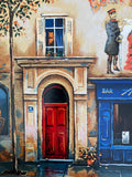 Bar Astrid Alexander Borewko Artist Proof Serigraph Artist Hand Signed and AP Numbered