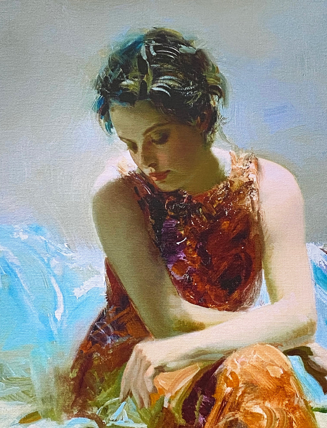 Solace Pino Daeni Giclée on Canvas Artist Hand Signed and Numbered