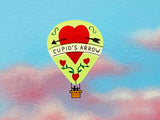 Cupid's Arrow Jane Wooster Scott Lithograph Print with Remarque Artist Hand Signed and Numbered