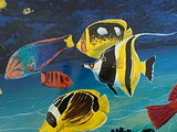 Sea Turtle Reef Wyland Lithograph Print Artist Hand Signed and Numbered