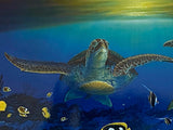 Sea Turtle Reef Wyland Lithograph Print Artist Hand Signed and Numbered