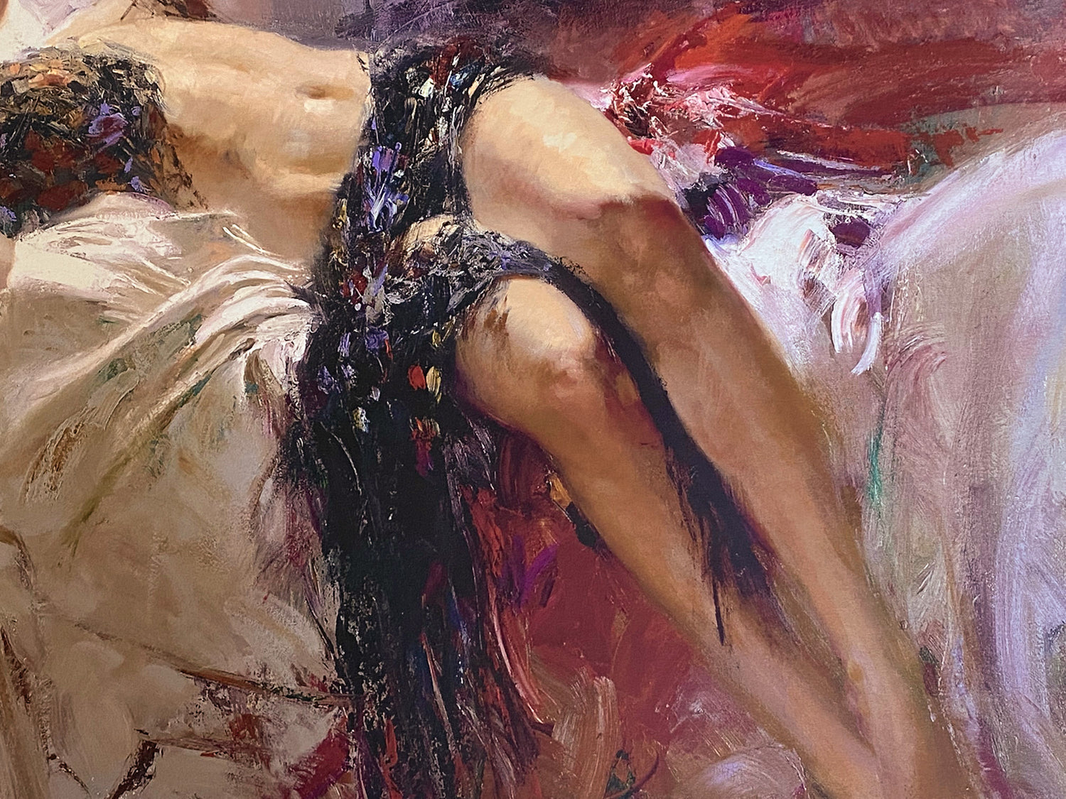 Morning Dreams Pino Daeni Giclée Print Artist Hand Signed and Numbered