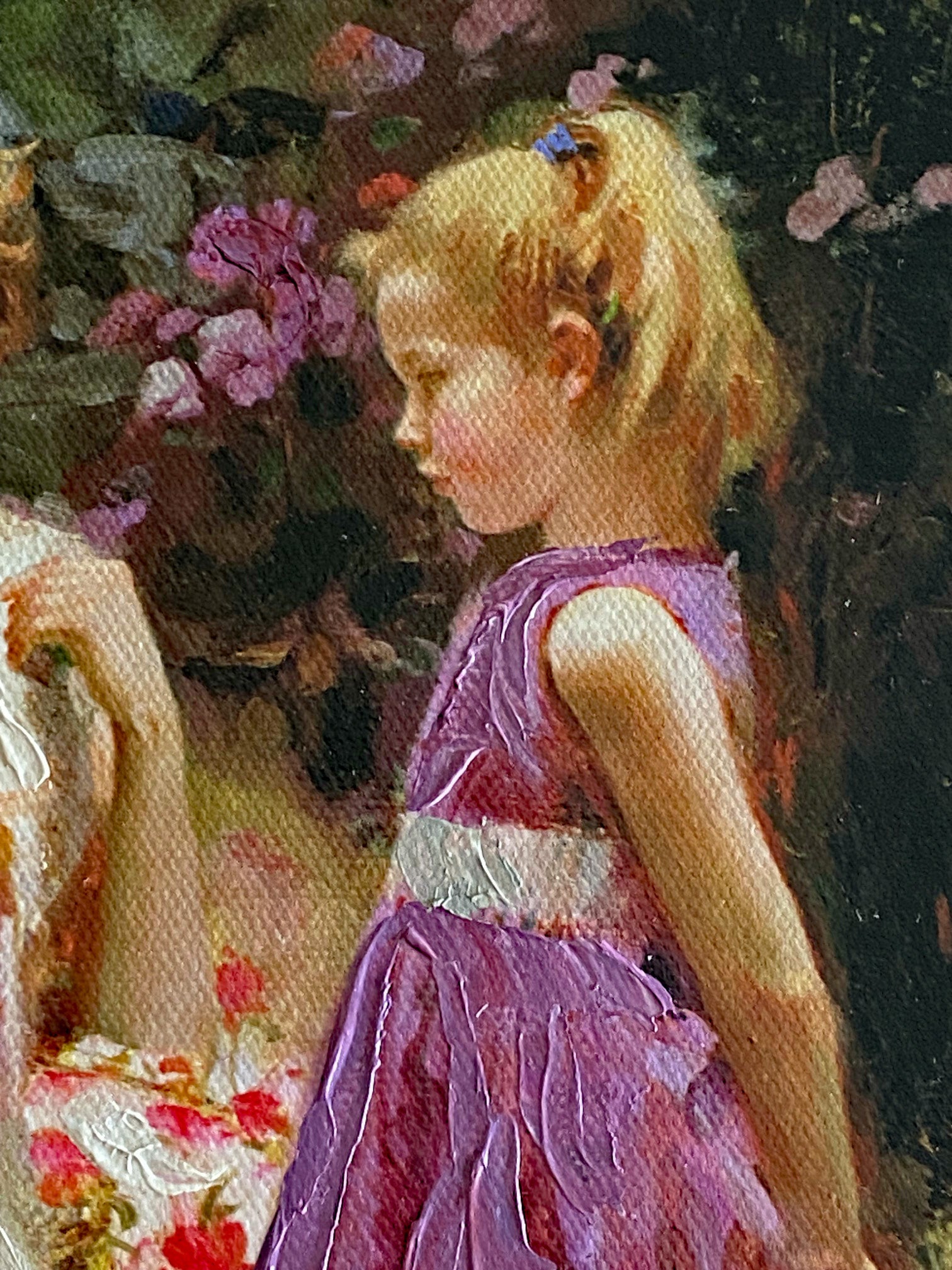 A Time to Remember Pino Daeni Artist Proof Canvas Giclée Print Artist Hand Embellished, Signed and AP Numbered