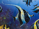 Diamonds of the Sea Robert Lyn Nelson Mixed Media Print Hand Signed and Numbered