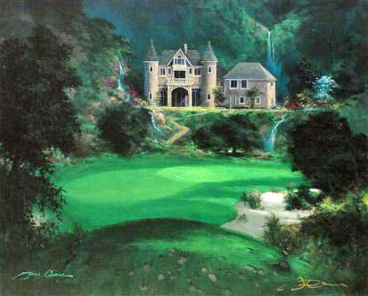 Dream Green Come True James Coleman Lithograph Print Artist Hand Signed and Numbered