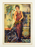 Olympian Myth IV Janet Treby Serigraph Print Artist Hand Signed and Numbered