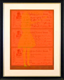 Dance Lesson #3 Joanne Seltzer Serigraph Print on Canvas Artist Hand Signed Numbered and Framed