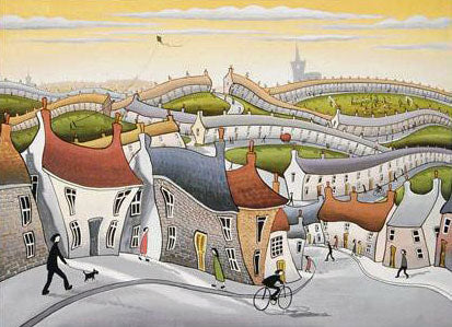 The Timeless Town John Wilson Giclée Print Artist Hand Signed and Numbered
