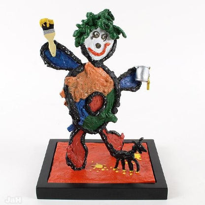 Boisterous Boys John Wilson Fine Art Hand Painted Sculpture Artist Cast Signed and Numbered