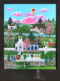 A Moment to Cherish Jane Wooster Scott Serigraph with Remarque Artist Hand Signed and Numbered