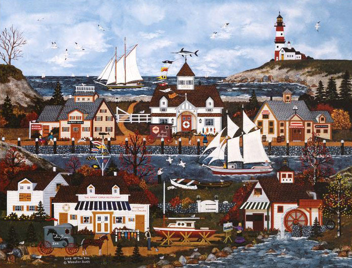 Lure of the Sea Jane Wooster Scott Artist Proof Lithograph Print Artist Hand Signed and AP Numbered