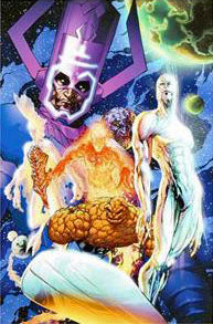 Fantastic Four 545 Marvel Artist Michael Turner Giclée Canvas Print Numbered
