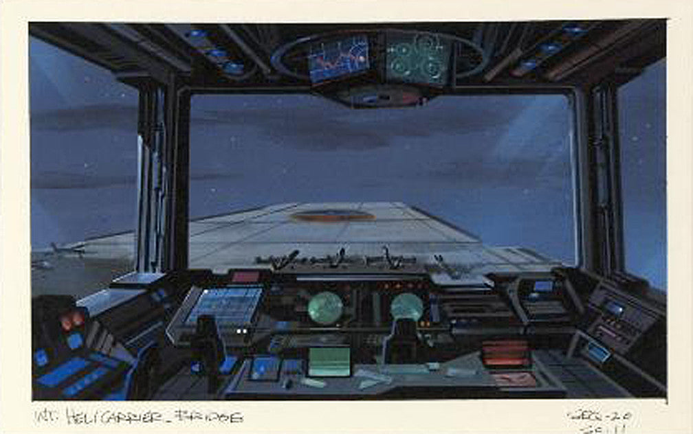 Ultimate Avengers Movie Marvel Studios Original Background Painting