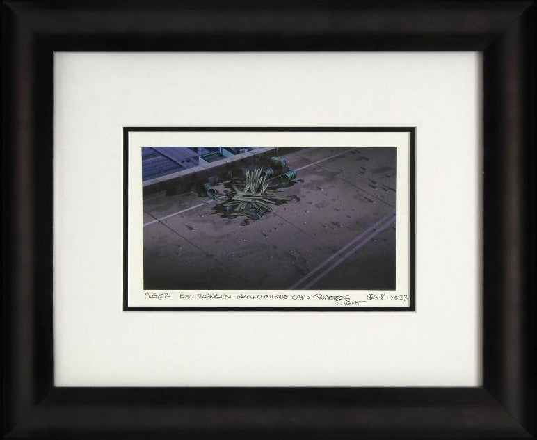 Ultimate Avengers Movie Marvel Studios Original Background Painting