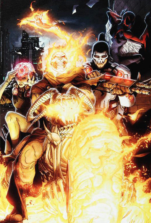 Timestorm 2009 2099 2 Marvel Comics Artist Paul Renaud Canvas Giclée Print Numbered