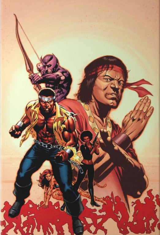 House of M Avengers 2 Marvel Comics Artist Mike Perkins Canvas Giclée Print Numbered