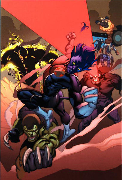 Secret Invasion X Men 1 Marvel Comics Artist Cary Nord Canvas Giclée Print Numbered