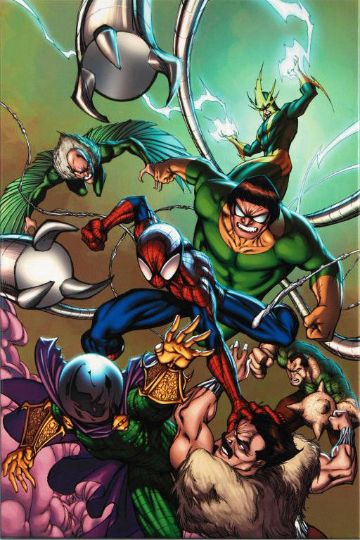 Marvel Adventures Spider Man 17 Marvel Comics Artist Cameron Stewart Canvas Giclee Print Numbered