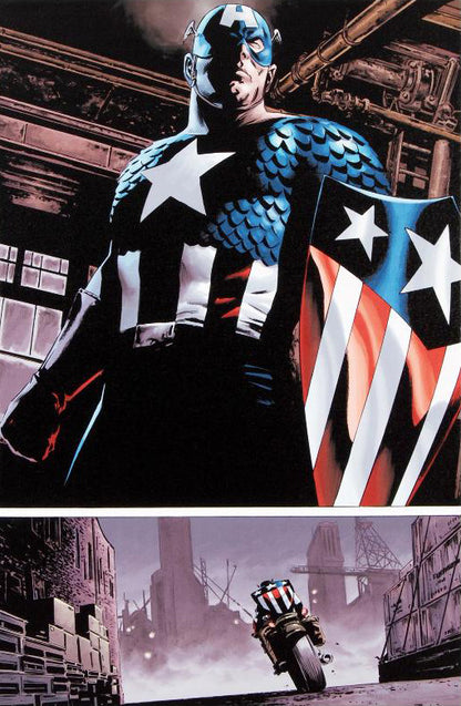 The Marvels Project 5 Marvel Comics Artist Steve Epting Fine Art Canvas Giclée Print Numbered