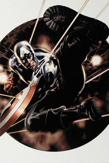 Captain America 41 Marvel Comics Artist Steve Epting Canvas Giclée Print Numbered