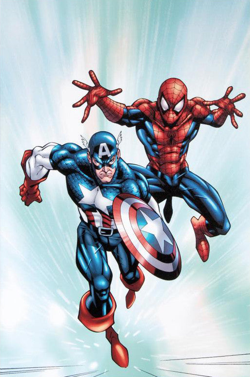 Marvel Age Team Up 2 Marvel Comics Artist Randy Green Canvas Giclée Print Numbered