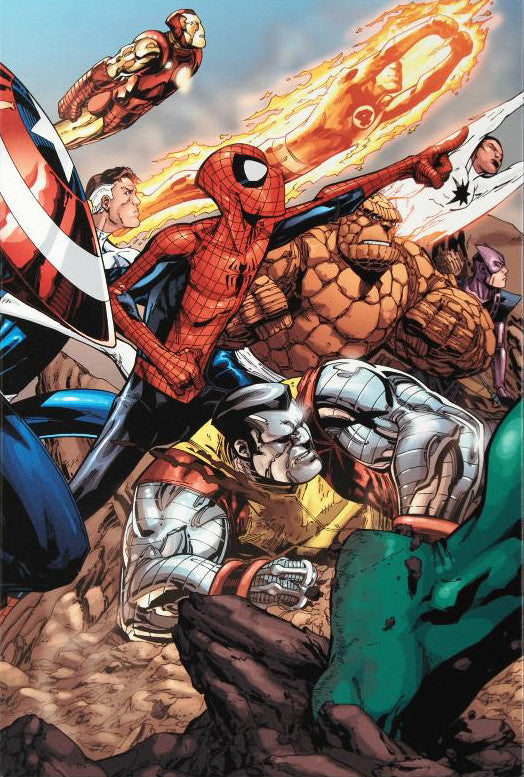 Spider Man The Secret Wars 3 Marvel Comics Artist Patrick Scherberger Canvas Giclée Print Numbered