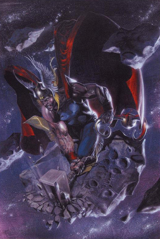 Secret War 4 Marvel Comics Artist Gabriele Dell Otto Canvas Giclée Print Numbered