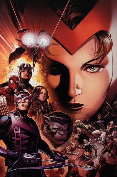 Avengers The Childrens Crusade 6 Marvel Comics Artist Jim Cheung Canvas Giclée Print Numbered