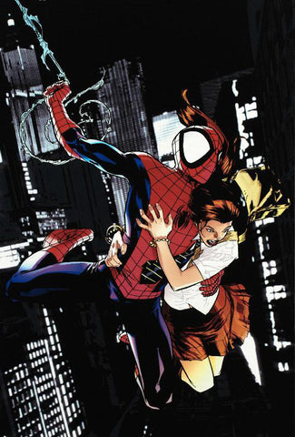 Ultimatum Spider Man Requiem 1 Marvel Comics Artist Stuart Immonen Canvas Giclée Print Numbered