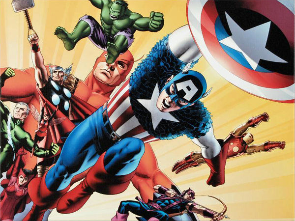 Fallen Son Death of Captain America 5 Artist Marvel Comics John Cassaday Canvas Giclée Print Numbered