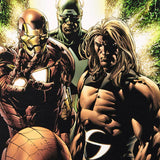 New Avengers 8 Marvel Comics Artist Steve McNiven Canvas Giclée Print Numbered