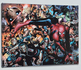 New Avengers #45 Marvel Comics Artist Jim Cheung Canvas Giclée Print Numbered