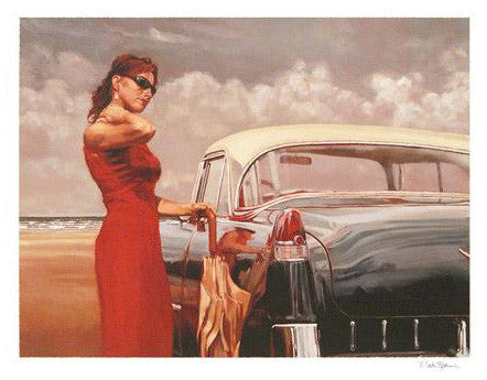 Storm Brewing Mark Spain Giclée Print Artist Hand Signed and Numbered