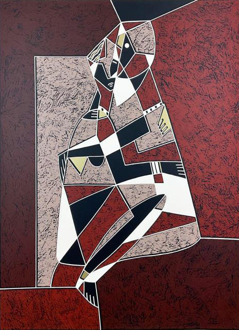 Untitled Neal Doty Serigraph Artist Hand Signed