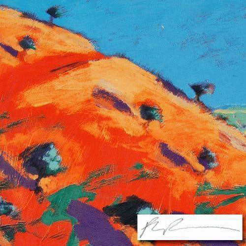 North Hill Paul Powis Serigraph Print Artist Hand Signed and Numbered